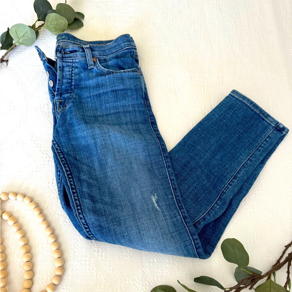 7 for All Mankind “Josefina” Skinny Boyfriend Jeans